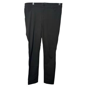 Vince‎ Stretch Skinny Pants Women 6 Green Mid Rise Ankle Work Career Casual